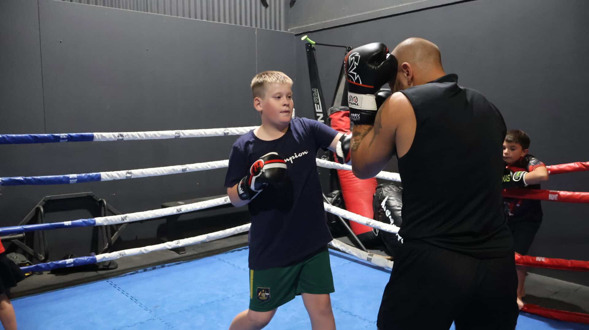 Kids Boxing Sparring