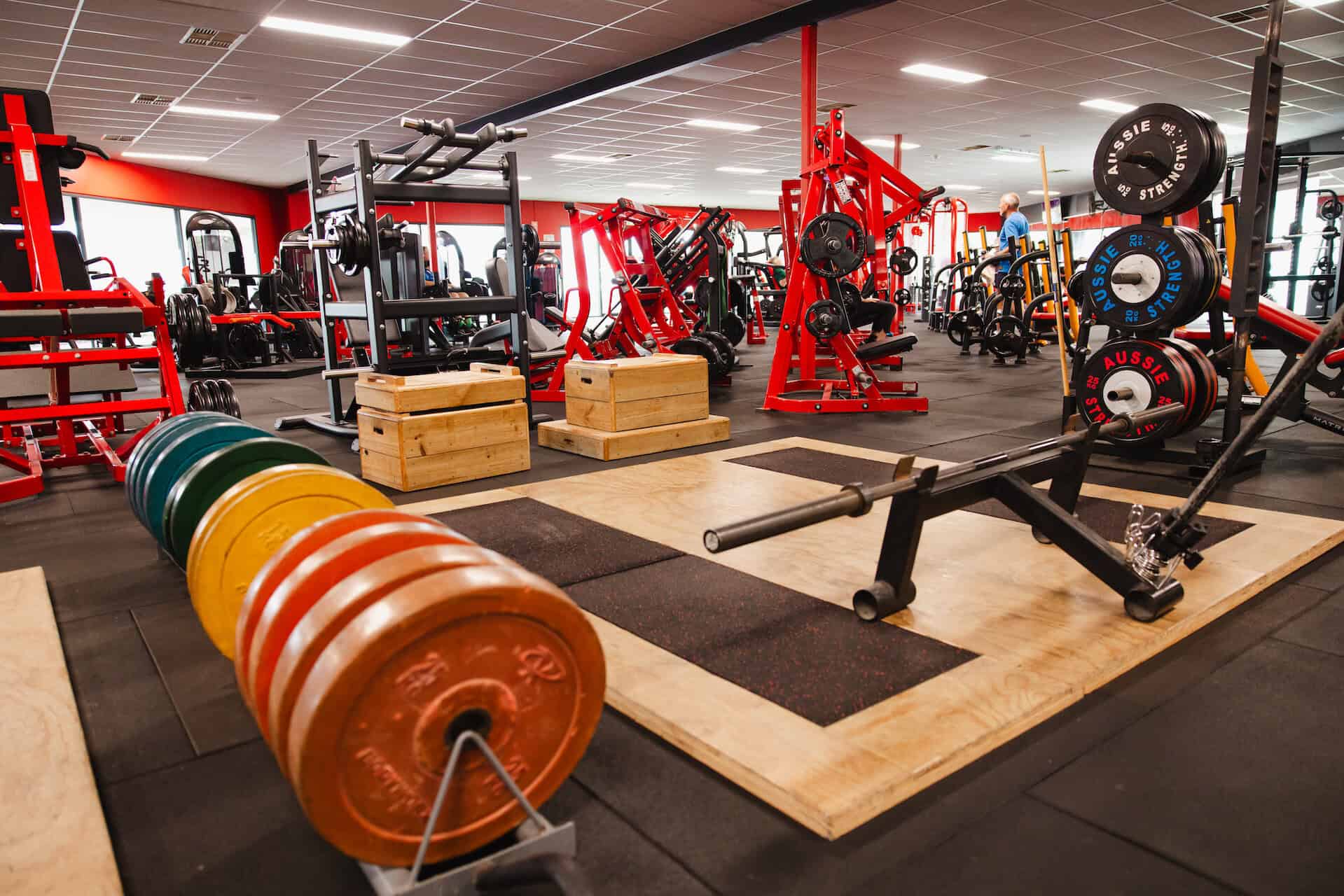 Deadlift platform