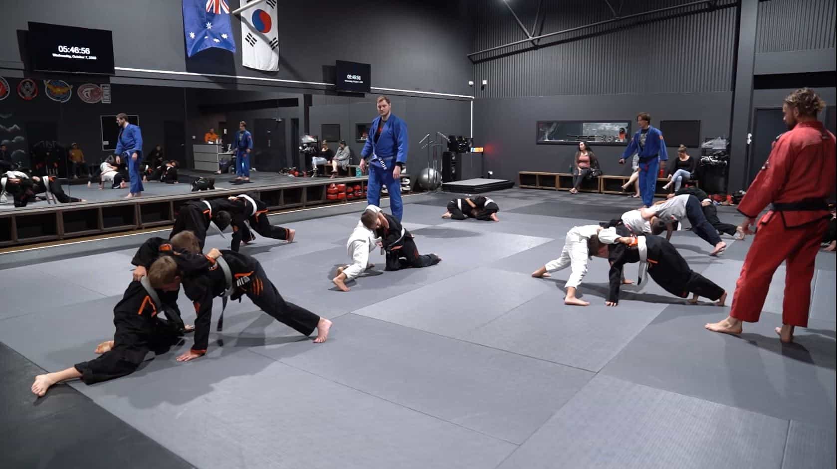Kids bjj class